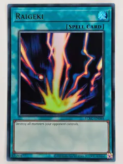 Yu Gi Oh - LCKC-EN088 Raigeki - Ultra Rare - Image 1