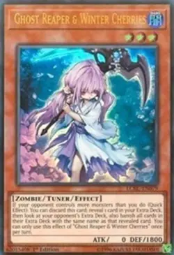 Ghost Reaper & Winter Cherries - LCKC-EN079 - Ultra Rare - 1st Edition - Lightly - Image 1