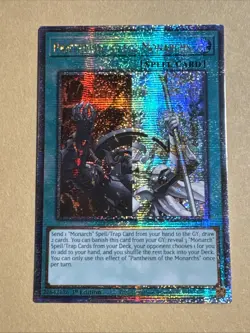 Yugioh - Pantheism of the Monarchs - QCR - RA04-EN261 - Near Mint - Image 1