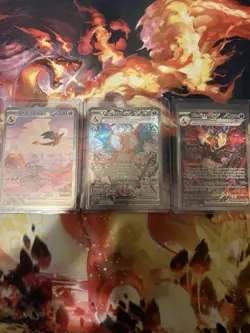 Pokemon TCG: Charizard 151 Paldean Fates And Obsidian Flames SIR Card Lot Nm-LP - Image 1
