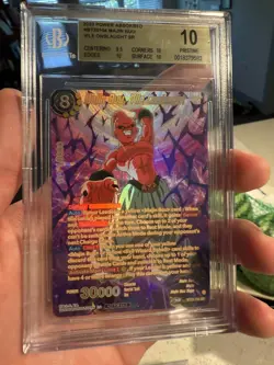 Dragon Ball Majin Buu, Vile Onslaught BT20-104 PR CHAMP PROMO CARD TOP 64 BGS 10 - Image 1