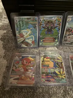 Pokemon Scarlet & Violet Black Bolt & White Flare Card Lot of 9 - Image 4