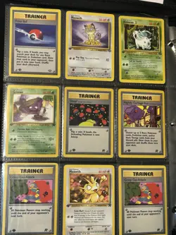 Pokemon Card Vintage Binder Collection 144 Cards Mixed Years Some 1st Edition - Image 4