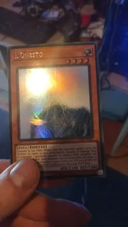 sale is a Yu-Gi-Oh! “Honest” Ghost Rare card from the Italian - Image 1