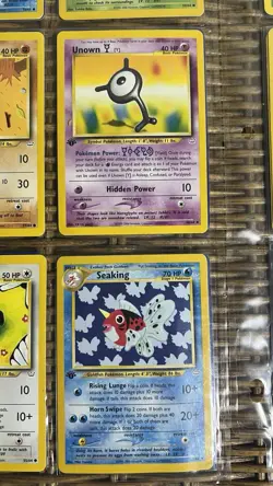 Lot 29 Vintage 1st Edition Pokemon Cards Mostly Neo Revelation WOTC - Image 5
