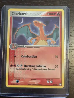 Charizard 6/108 EX Power Keepers Reverse Holo Card MP/HP - Image 1