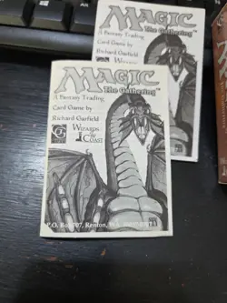 2x MTG Revised Edition EMPTY 2-player Starter Deck box NO CARDS 1994 - Image 3