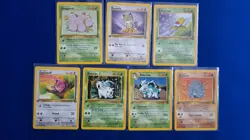 Pokemon TCG Jungle 1st Edition - 9 card lot - Image 1