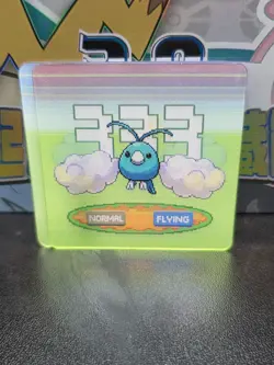 Swablu Pokemon 3D Lenticular card - Image 1