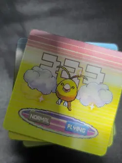 Pokemon 3D Lenticular card Swablu - Image 1