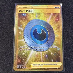 Dark Patch (Secret) Holo Secret Rare SWSH11: Lost Origin 216/196 NM Pokemon Card - Image 1