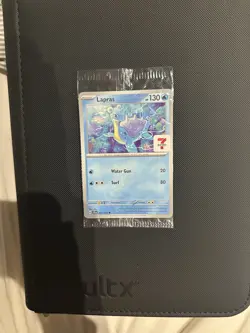 Pokemon Lapras 7/11 Seven Eleven Stamp Promo Card Sealed! Stellar Crown 031/142 - Image 1