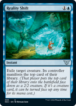 Reality Shift Kamigawa: Neon Dynasty Commander MINT Blue Uncommon CARD ABUGames - Image 1