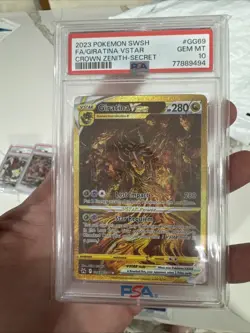 2023 Pokemon SWSH Giratina, Arceus, Palkia, Dialga VSTAR PSA 10 Graded Card Set - Image 3
