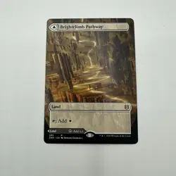 Brightclimb Pathway Grimclimb Pathway (Borderless) Zendikar Rising - Image 1