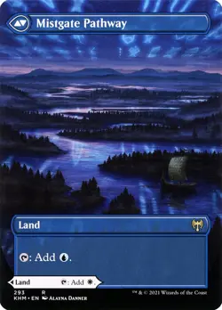 MTG Hengegate Pathway/Mistgate Pathway Kaldheim 293 Regular Rare - Image 2