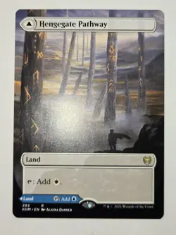 MTG Hengegate Pathway/Mistgate Pathway Kaldheim 293 Regular Rare - Image 3