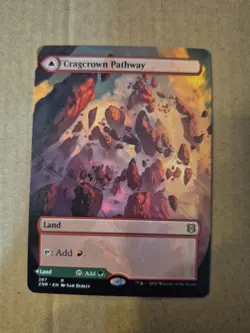 Cragcrown Pathway (Borderless) Zendikar Rising Regular - Image 1