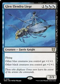 GLEN ELENDRA LIEGE X 4 N/M WILDS OF ELDRAINE COMMANDER MTG - Image 1