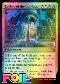 x1 Leyline of the Guildpact MKM MTG 217 FOIL RARE M/NM 1x - Image 1