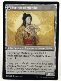Michiko's , Reign Of Truth NM/M* Kamigawa Neon Dynasty 029/302 mtg -UnltdCards - Image 2