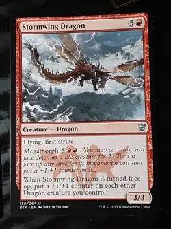 Stormwing Dragon , Dragons of Tarkir , LP , MTG, FREE SHIPPING - Image 1