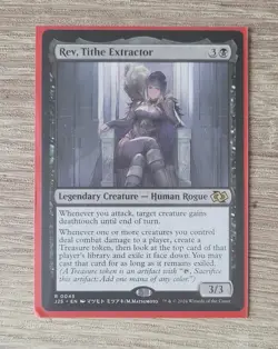 Rev, Tithe Extractor (Anime) Foundations Jumpstart 0045 Near Mint Non-Foil MTG - Image 1