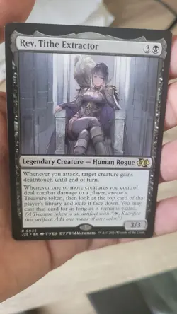Rev, Tithe Extractor (Anime) Foundations Jumpstart 0045 Near Mint Non-Foil MTG - Image 2