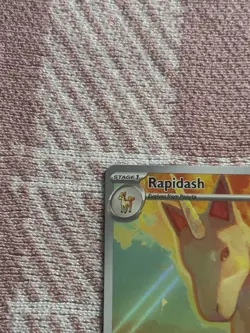 Rapidash 189/182 Illustration Rare IR Holo Sv: Destined Rivals Pokemon TCG Card - Image 2