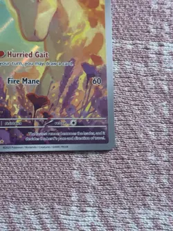 Rapidash 189/182 Illustration Rare IR Holo Sv: Destined Rivals Pokemon TCG Card - Image 5