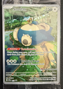 Snorlax - 051 (Pokemon Center Exclusive) 051 Sv: Scarlet & Violet Promo Cards... - Image 1