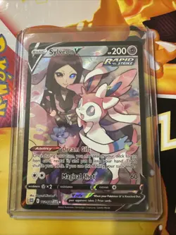 Pokemon Brilliant Stars Sylveon v Rapid Strike Trainer Gallery TG14/TG30 - Image 1