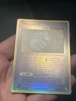 Pokemon TCG Claw Fossil HP 40 Sandstorm 2003 90/100 Reverse Holo- NM - Image 3