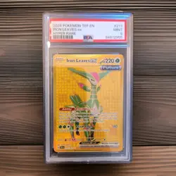 Pokemon - Iron Leaves ex 213/162 SV05: Temporal Forces Hyper Rare - PSA 9 - Image 1