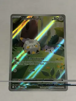 Togedemaru 104/094 Illustration Rare - Pokemon Phantasmal Flames NM IN HAND - Image 1