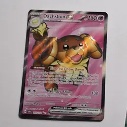 Dachsbun ex 160/142 Sv07: Stellar Crown Full Art Holo Pokemon TCG - Image 2