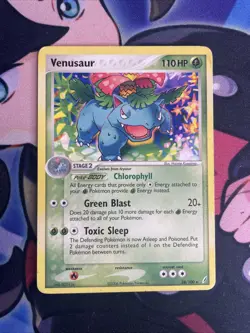 Venusaur 28/100 Pokemon EX Crystal Guardians Regular Rare Exclusive Pokemon Mp - Image 1
