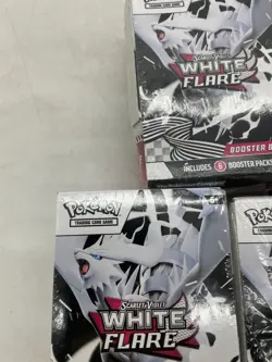 Pokemon TCG: Scarlet & Violet White Flare Booster Bundle Sealed Lot of 5x - Image 4