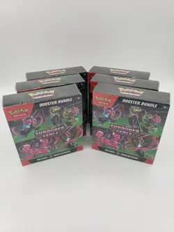Pokemon TCG Scarlet & Violet Shrouded Fable Booster Bundle 6x New Factory Sealed - Image 1