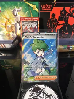Wally's Compassion 176/132 Full Art Ultra Rare - Pokemon TCG: Mega Evolution NM - Image 1