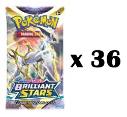 Lot Of 36 - Pokemon TCG Brilliant Stars Booster Packs - Image 1