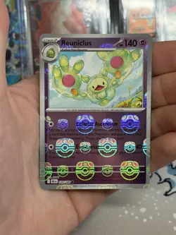 Reuniclus 039/086 Masterball Reverse Holo Black Bolt English Pokemon TCG - Image 1