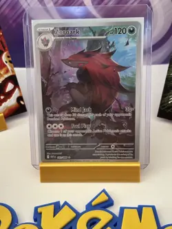 Pokemon Zoroark 143/086 IR White Flare English Edition pack fresh mint/NM - Image 2