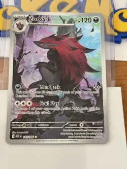 Pokemon Zoroark 143/086 IR White Flare English Edition pack fresh mint/NM - Image 3
