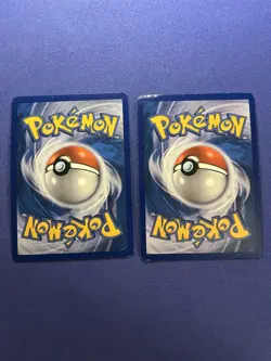 Pokemon Cards Ampharos And Typhlosion Prime Damaged Cards Great For Binder - Image 2