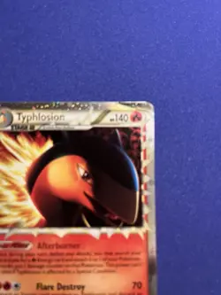 Pokemon Cards Ampharos And Typhlosion Prime Damaged Cards Great For Binder - Image 3