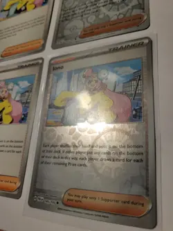 Iono 185/193 Uncommon Playset 4X Paldea Evolved Pokemon TCG NM Reverse/non Holo - Image 3