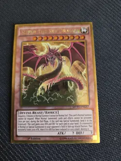 Slifer the Sky Dragon MVP1-ENG57 Gold Rare 1st Edition NM Yugioh - Image 1