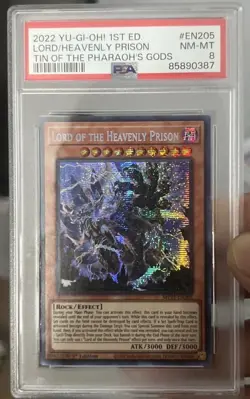 PSA 8 Lord Of The Heavenly Prison 2022 Yu-Gi-Oh! 1st Edition EN025 - Image 1