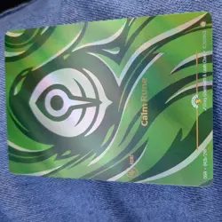 2025 League of Legends Riftbound English TCG Card Calm Rune OGN·042b/298 Promo - Image 1